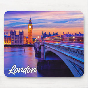 Tapis De Souris Bonjour De Londres, Angleterre, Royaume-Uni