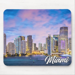 Tapis De Souris Bonjour De Miami, Floride, États-Unis