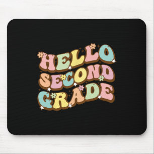 Tapis De Souris Bonjour Deuxième Année Pour Les Étudiants Enseigna