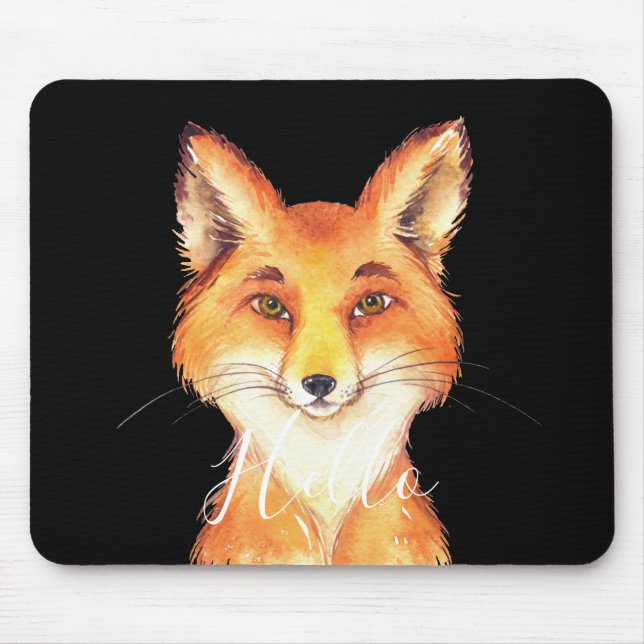 Tapis De Souris Bonjour Fox (Devant)