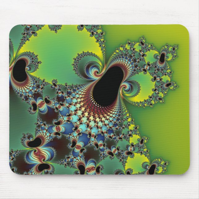 Tapis De Souris Bonjour - Fractal (Devant)