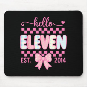 Tapis De Souris Bonjour Onze Est 2014 Coquette Arc Heureux 11e Nai