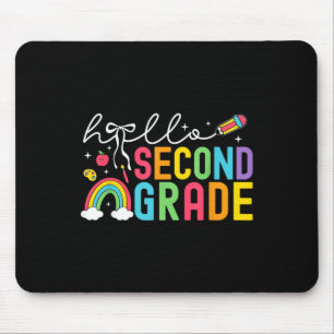 Tapis De Souris Bonjour professeur de deuxième année Coquette Bow