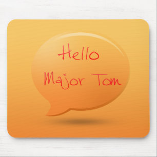 Tapis De Souris Bonjour Tom principal