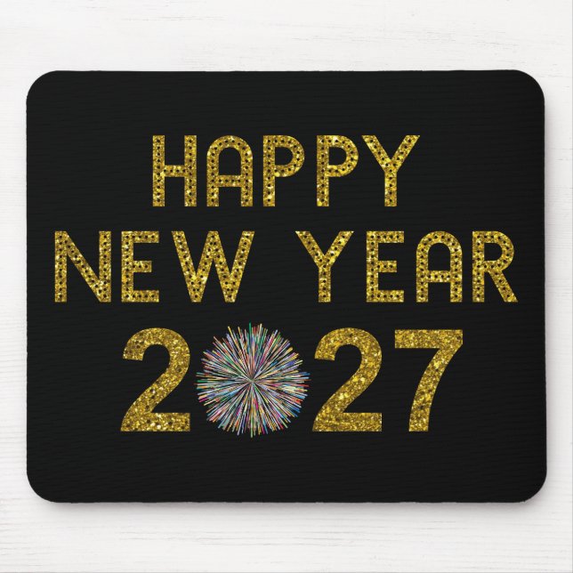 Tapis De Souris Bonne année 2027 (Devant)