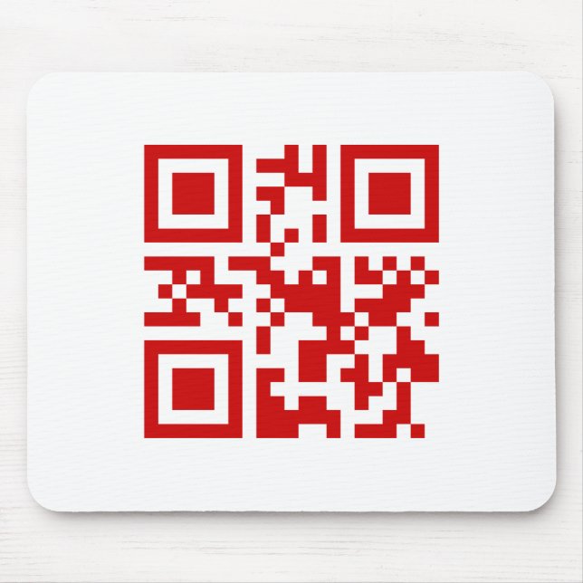 Tapis De Souris Bonne année ! — Code QR (Devant)