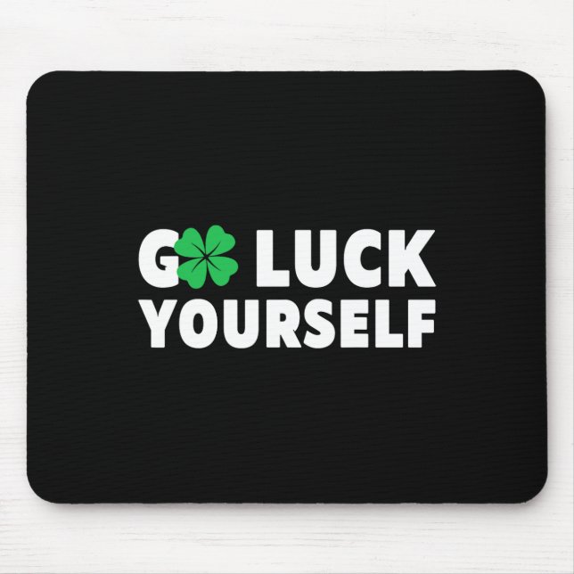 Tapis De Souris Bonne chance à vous St Patricks Day  (Devant)