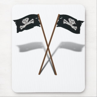 Tapis De Souris Bonne journée "Parlez comme un pirate"