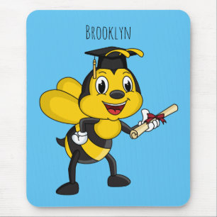 Tapis De Souris Bonne remise des diplômes des abeilles