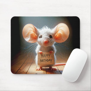 Tapis De Souris Bonne souris d'anniversaire