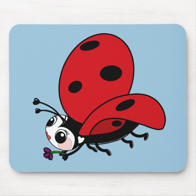 Tapis De Souris Bonne Wings Ladybug (Devant)