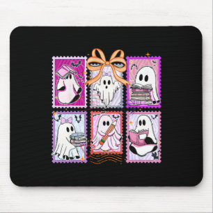 Tapis De Souris Boo Coquette Halloween Enseignant Funny Ghost Tric