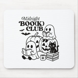 Tapis De Souris Boo(k) Club Halloween Ghosts Lecture Book