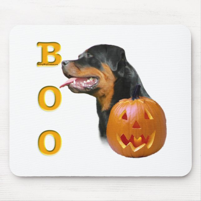 Tapis De Souris Boo Rottweiler (Devant)