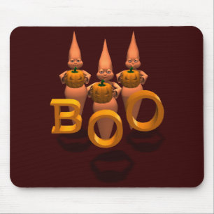Tapis De Souris Boo ! Trois Jolies Ghosties