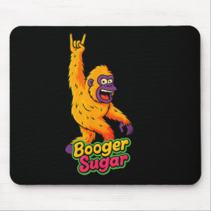 Tapis De Souris Booger Sugar Nose Bières Sasquatch Yeti Nez Nachos