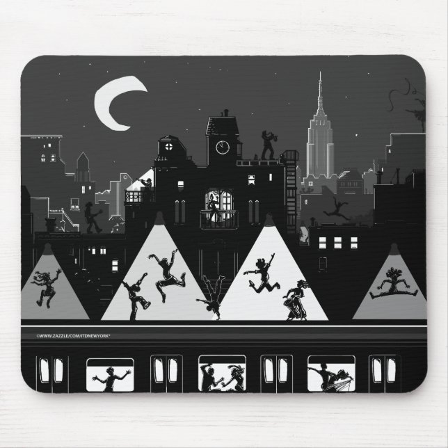 Tapis De Souris Boogie Nights New York (Devant)