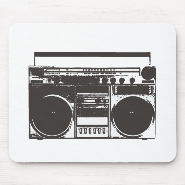 Tapis De Souris Boombox Mousepad (Devant)