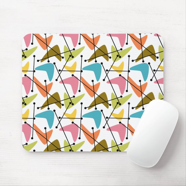 Tapis De Souris Boomerangs (Avec souris)