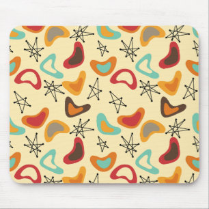 Tapis De Souris Boomerangs et étoiles