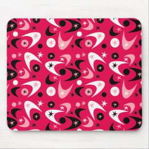 Tapis De Souris Boomerangs Rétro