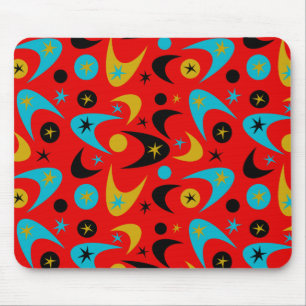 Tapis De Souris Boomerangs rétro