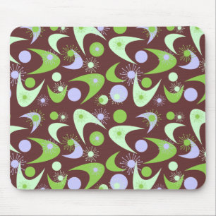 Tapis De Souris Boomerangs rétro