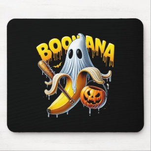Tapis De Souris Boonana Ghost Nana Funny Costume d'Halloween Art 1