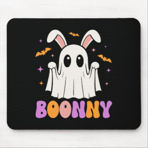 Tapis De Souris Boonny mignonne Bunny Ghost Halloween Hommes Femme