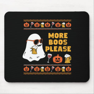 Tapis De Souris Boos S'Il Vous Plaît Vintage Costume Halloween Gho