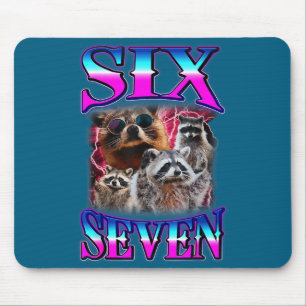 Tapis De Souris Bootleg Rétro Seven Raton 67 67 Six