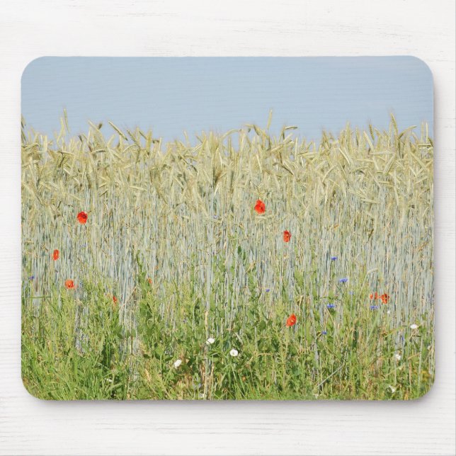 Tapis De Souris bord de champ d'un champ de maïs (Devant)