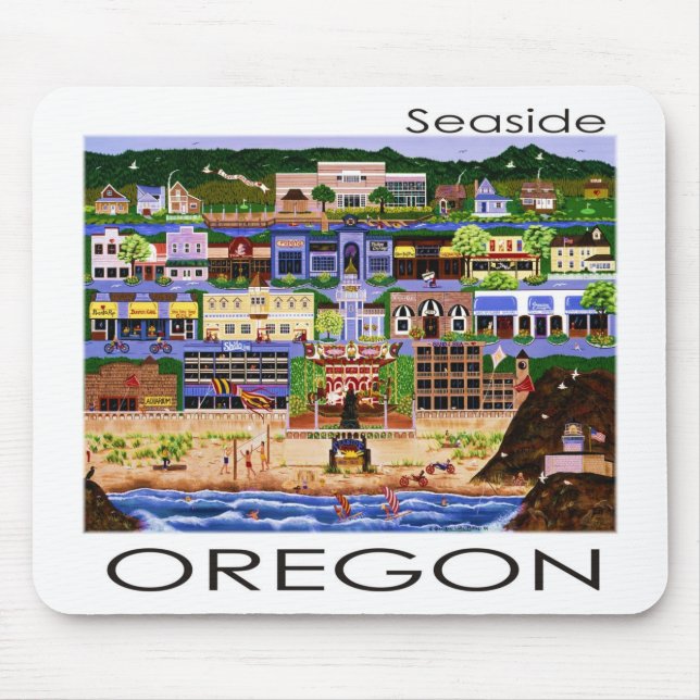 Tapis De Souris Bord de mer Oregon (Devant)