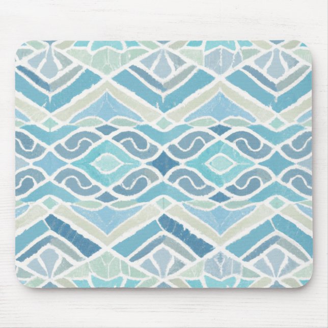 Tapis De Souris Bord de mer/plage/bleu marine (Devant)