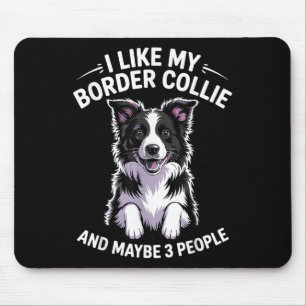 Tapis De Souris Bordure Collie Design Pour Hommes Femmes Enfants F