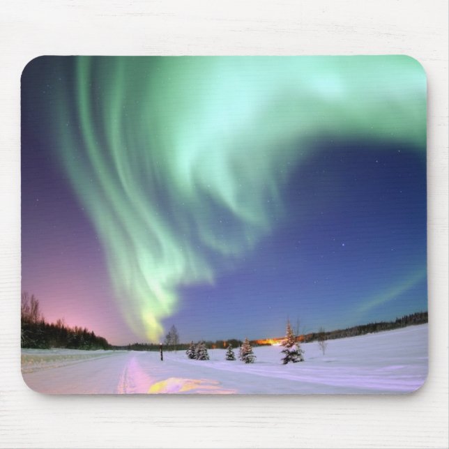 Tapis De Souris Borealis Mousepad de l'aurore (Devant)