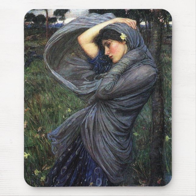 Tapis De Souris Boreas par John W. Waterhouse (Devant)