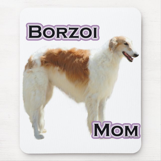 Tapis De Souris Borzoi Maman 4 (Devant)