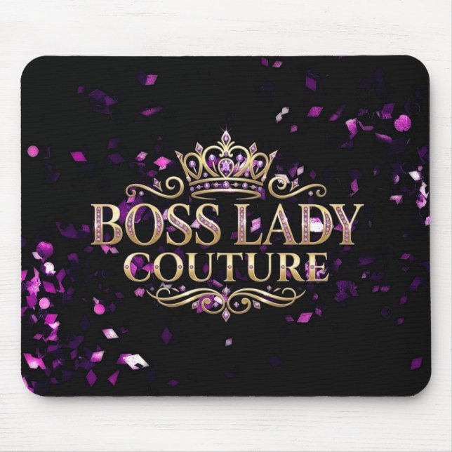 Tapis de souris Boss Lady Couture (Devant)