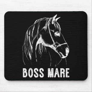 Tapis De Souris Boss Mare Horseback équitation Equestres Hommes Ho