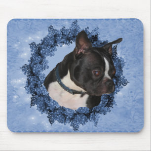 Tapis De Souris Boston Terrier Chien Mousepad