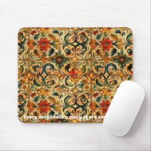 Tapis De Souris Botanique de l'âge d'or