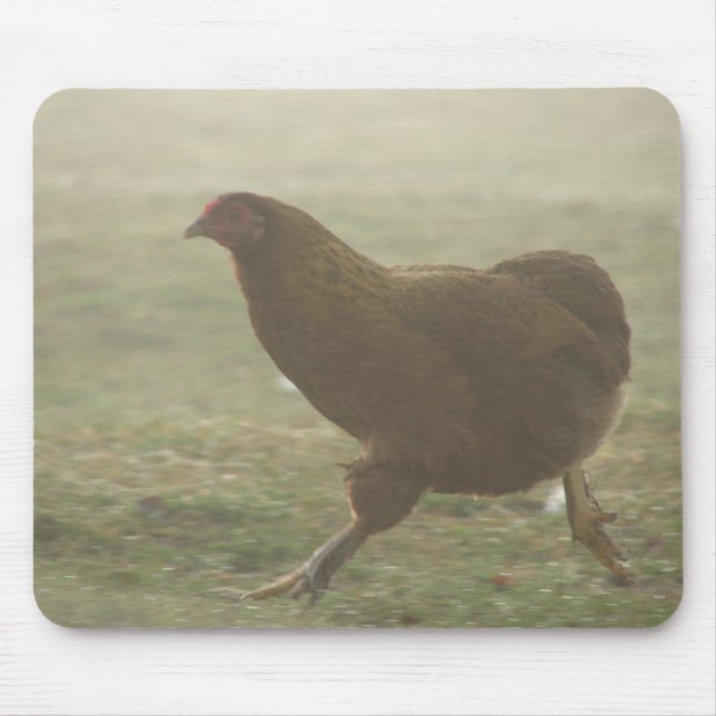 Tapis De Souris Bottes dans le brouillard (Devant)