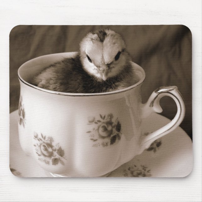 Tapis De Souris Bottes En Tasse De Thé (Devant)