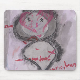Tapis De Souris bouche descendante