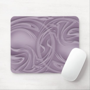 Tapis De Souris Boucles Abstraites sur les oeuvres violettes