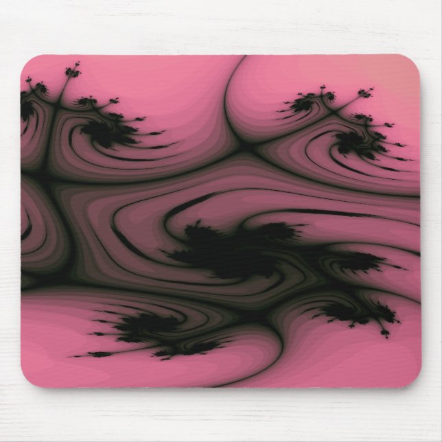 Tapis De Souris Boucles gothiques Mousepad (Devant)