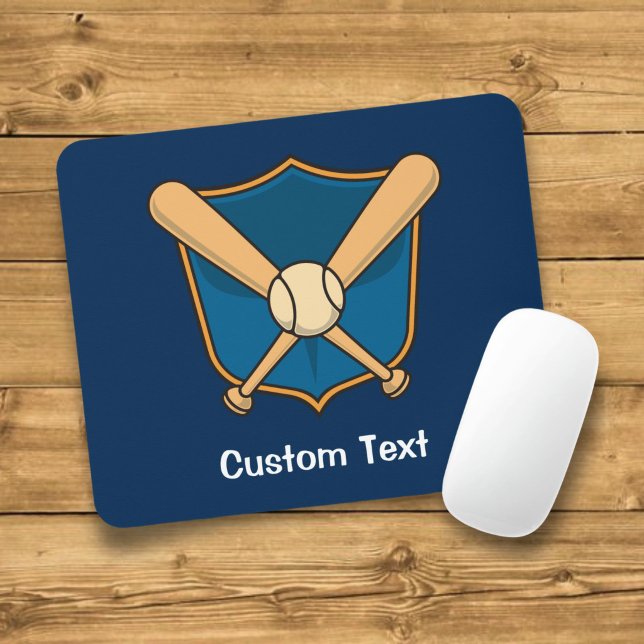 Tapis De Souris Bouclier de baseball (Créateur téléchargé)