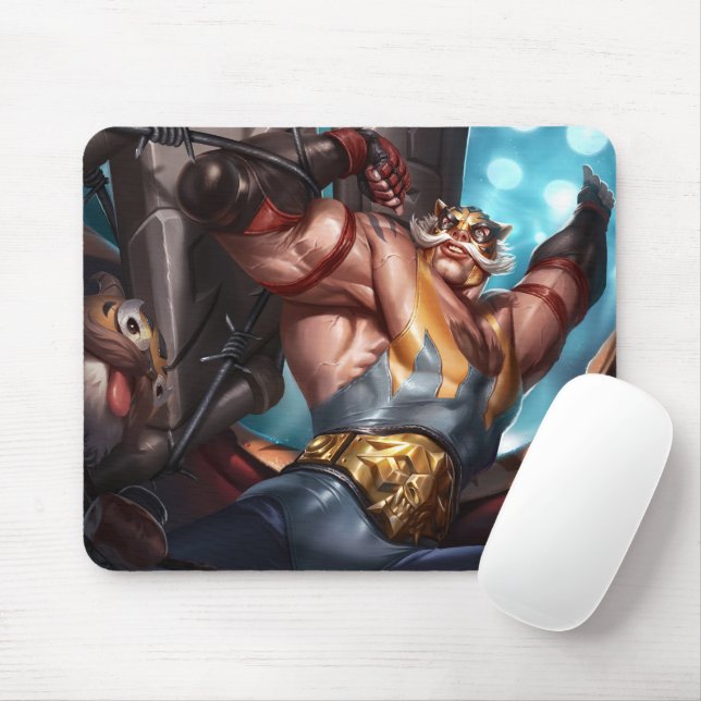 Tapis De Souris Bouclier Porteur Jeu Mousepad | Pad sur le thème d (Avec souris)