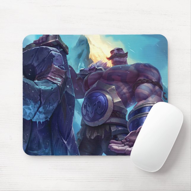 Tapis De Souris Bouclier Porteur Jeu Mousepad | Pad sur le thème d (Avec souris)